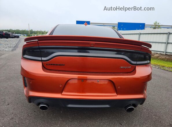 2C3CDXL90MH526087 2021 DODGE CHARGER Orange Հետևի տեսք