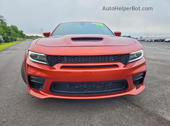 2C3CDXL90MH526087 2021 DODGE CHARGER Orange Դիմացի տեսք