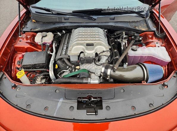 2C3CDXL90MH526087 2021 DODGE CHARGER Orange Սալոնի հետևի տեսք