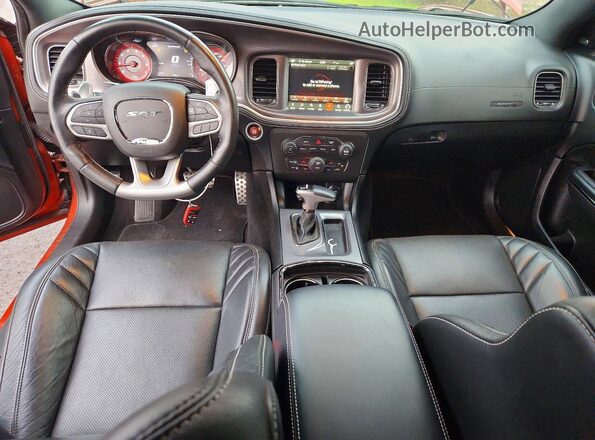 2C3CDXL90MH526087 2021 DODGE CHARGER Orange Առջևի վահանակի տեսք