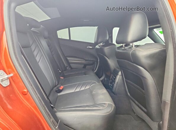 2C3CDXL90MH526087 2021 DODGE CHARGER Orange Հետևի նստատեղերի տեսք