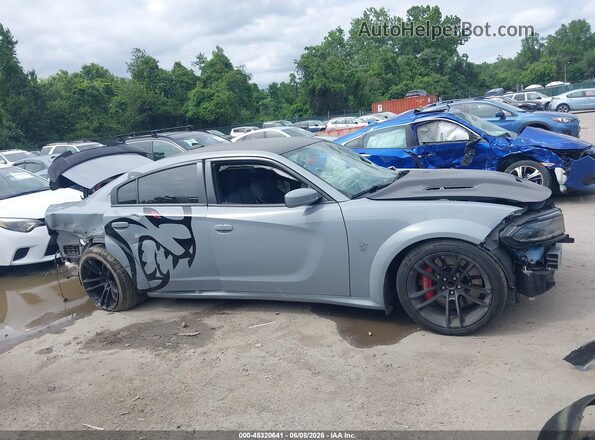 2C3CDXL93MH662326 2021 DODGE CHARGER Gray სალონის 360-გრადუსიანი ხედი