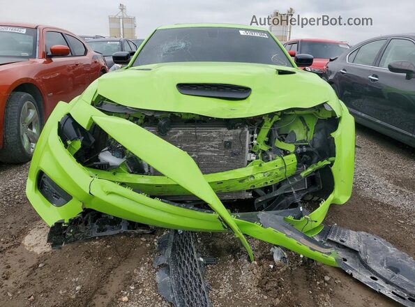 2C3CDXL97PH553114 2023 DODGE CHARGER Green Դիմացի տեսք