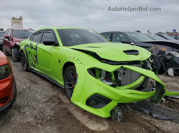 2C3CDXL97PH553114 2023 DODGE CHARGER Green Առջևի աջ