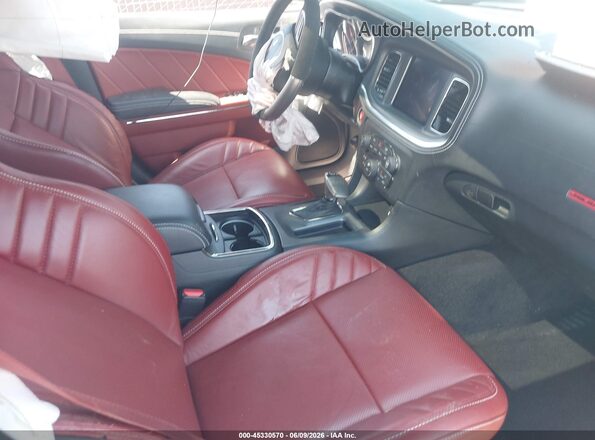 2C3CDXL97PH585822 2023 DODGE CHARGER Black წინა სალონის ხედი