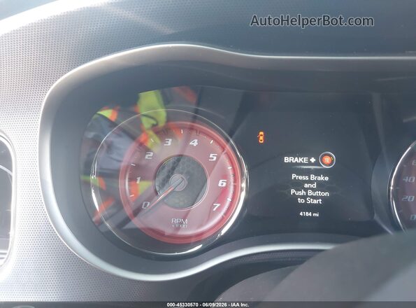 2C3CDXL97PH585822 2023 DODGE CHARGER Black უკანა სავარძლების ხედი