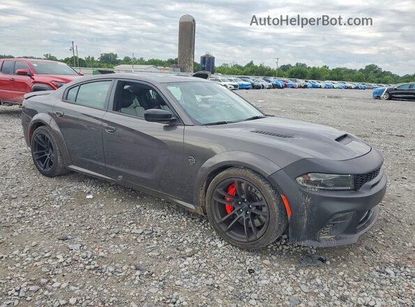2C3CDXL97PH638471 2023 DODGE CHARGER Charcoal წინა მარჯვენა