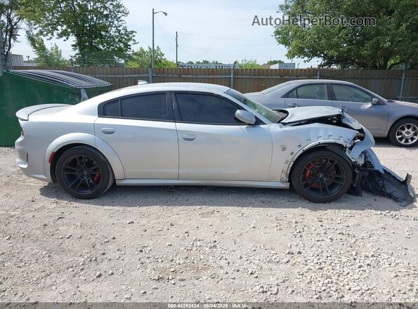 2C3CDXL99LH215756 2020 DODGE CHARGER Silver Widok wnętrza z tyłu