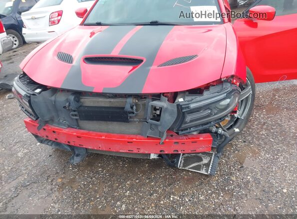 2C3CDXL9XJH215679 2018 DODGE CHARGER Red წინა ხედი