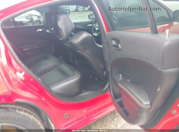 2C3CDXL9XJH215679 2018 DODGE CHARGER Red VIN კოდის სტიკერის ხედი