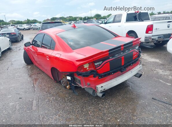 2C3CDXL9XJH215679 2018 DODGE CHARGER Red უკანა მარცხენა