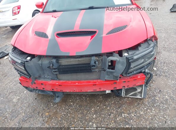 2C3CDXL9XJH215679 2018 DODGE CHARGER Red ხელსაწყოთა პანელის ხედი