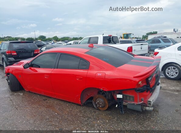2C3CDXL9XJH215679 2018 DODGE CHARGER Red სალონის 360-გრადუსიანი ხედი
