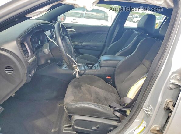 2C3CDXMG1LH221676 2020 DODGE CHARGER Silver Front interior view