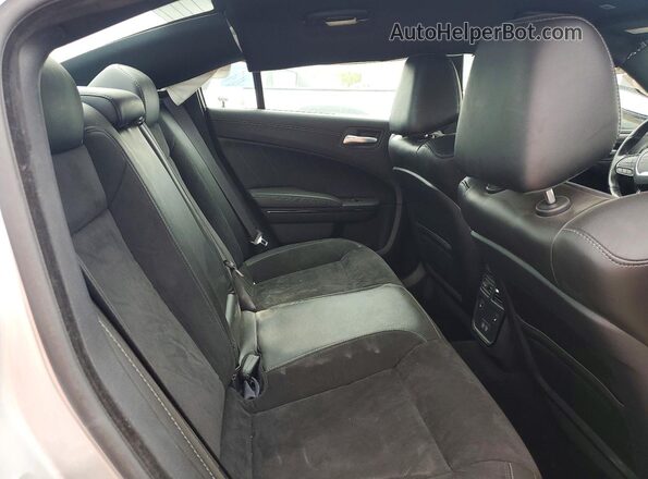 2C3CDXMG1LH221676 2020 DODGE CHARGER Silver Rear seats view