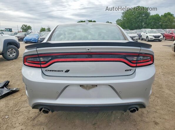 2C3CDXMG1LH221676 2020 DODGE CHARGER Silver Rear view