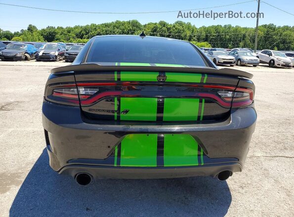 2C3CDXMG2MH592931 2021 DODGE CHARGER Black Rear view