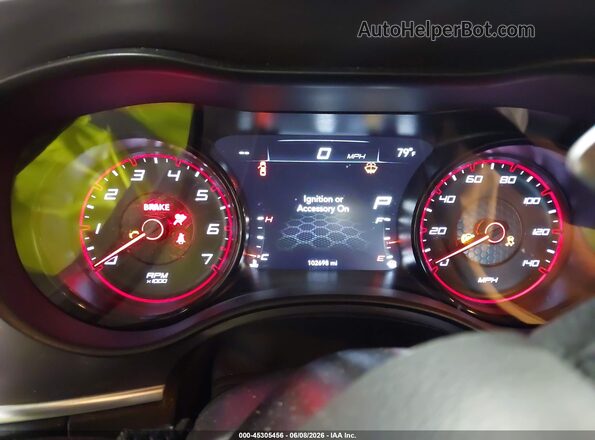 2C3CDXMG3MH613673 2021 DODGE CHARGER Red Vista de los asientos traseros