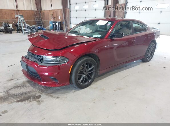 2C3CDXMG3MH613673 2021 DODGE CHARGER Red Vista tres cuartos delantera izquierda