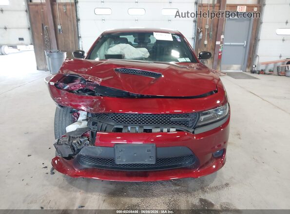2C3CDXMG3MH613673 2021 DODGE CHARGER Red Vista del cuadro de instrumentos
