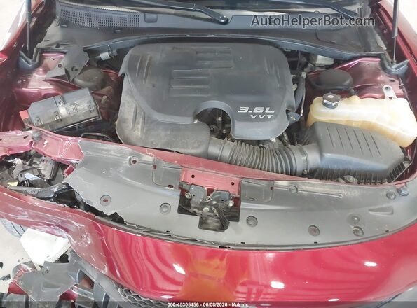 2C3CDXMG3MH613673 2021 DODGE CHARGER Red Vista trasera