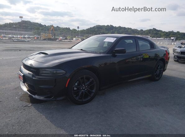 2C3CDXMG6MH613439 2021 DODGE CHARGER Black Front left