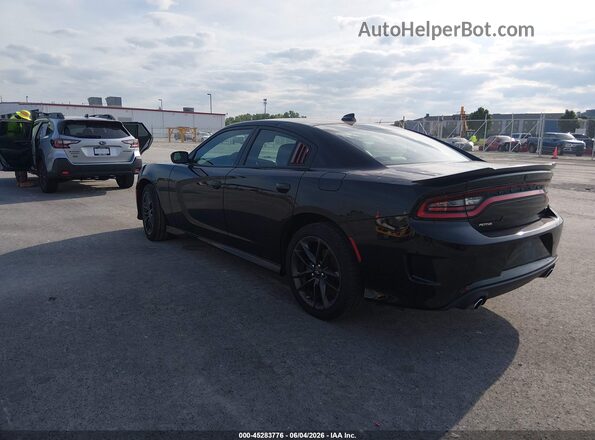 2C3CDXMG6MH613439 2021 DODGE CHARGER Black Rear left