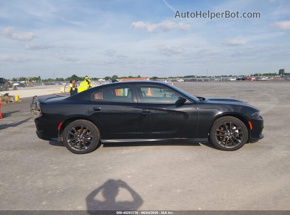 2C3CDXMG6MH613439 2021 DODGE CHARGER Black Rear interior view