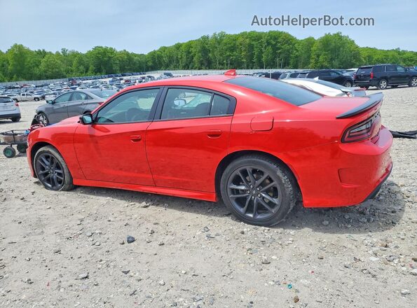 2C3CDXMGXMH609751 2021 DODGE CHARGER Orange Rear left