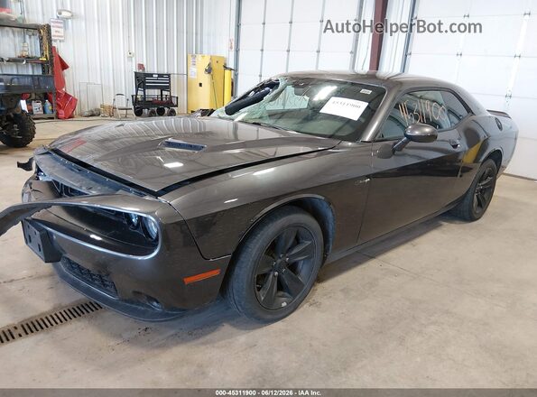 2C3CDZAG0GH113457 2016 DODGE CHALLENGER Серый Передняя левая четверть