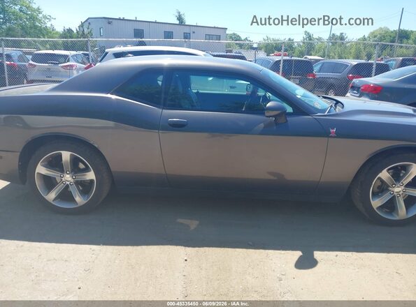 2C3CDZAG0GH166269 2016 DODGE CHALLENGER Black Вид задньої частини салону