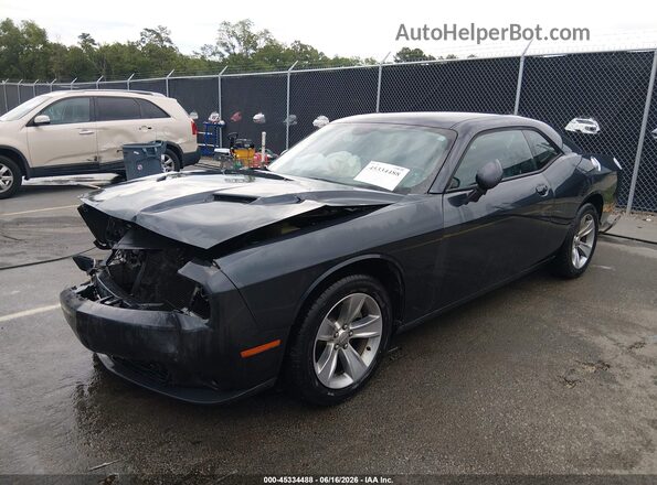 2C3CDZAG0GH331107 2016 DODGE CHALLENGER Gray Przód lewy