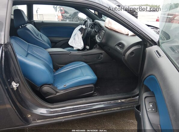 2C3CDZAG0GH331107 2016 DODGE CHALLENGER Gray Widok wnętrza z przodu