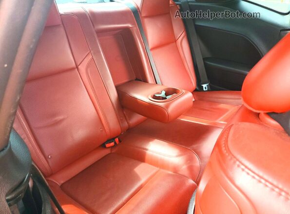 2C3CDZAG0HH519742 2017 DODGE CHALLENGER Black Rear seats view