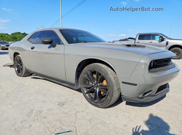 2C3CDZAG0JH120593 2018 DODGE CHALLENGER Gray Przód prawy