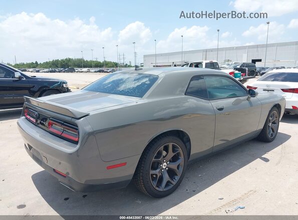 2C3CDZAG0JH233072 2018 DODGE CHALLENGER Gray Trasero derecho