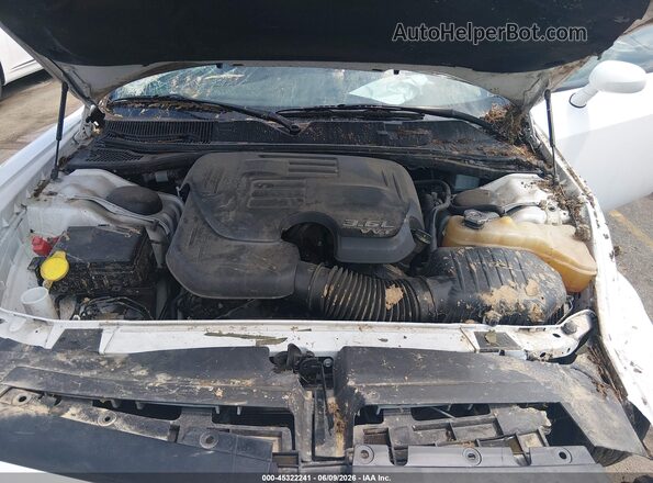 2C3CDZAG0JH258733 2018 DODGE CHALLENGER White უკანა ხედი