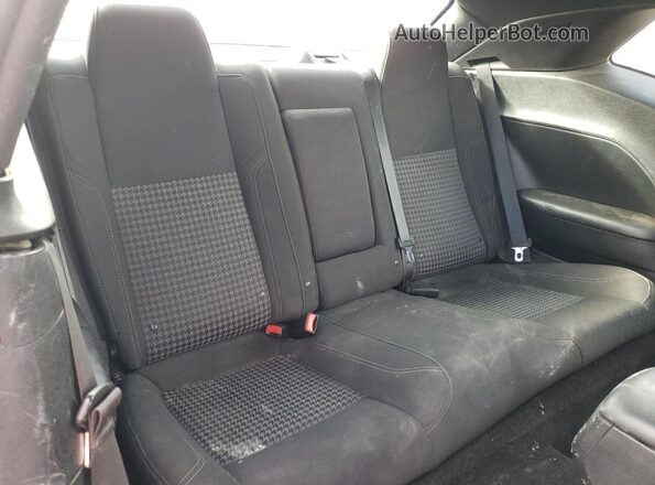 2C3CDZAG0JH302889 2018 DODGE CHALLENGER Black Vista de los asientos traseros