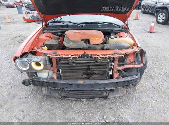 2C3CDZAG0KH679823 2019 DODGE CHALLENGER Оранжевый Вид сзади