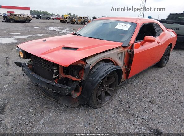 2C3CDZAG0KH679823 2019 DODGE CHALLENGER Оранжевый Передняя левая четверть