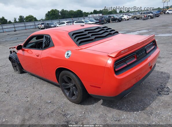 2C3CDZAG0KH679823 2019 DODGE CHALLENGER Оранжевый Задняя левая четверть