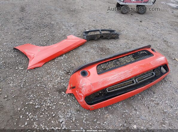 2C3CDZAG0KH679823 2019 DODGE CHALLENGER Оранжевый Вид щитка приборов