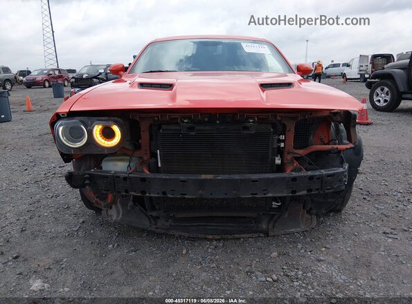 2C3CDZAG0KH679823 2019 DODGE CHALLENGER Оранжевый Вид задней части салона