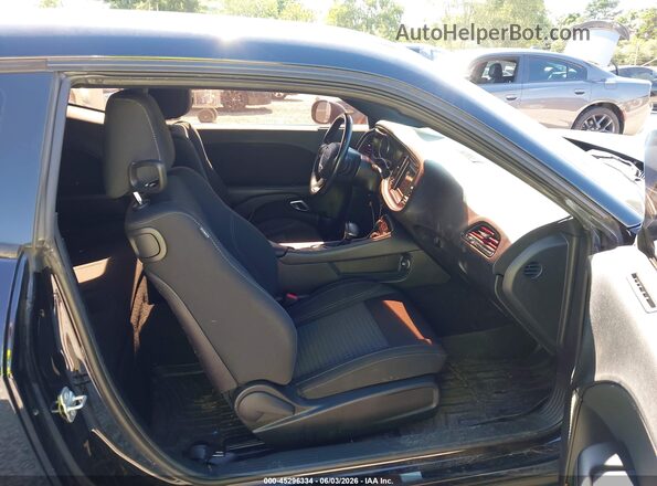 2C3CDZAG0KH747974 2019 DODGE CHALLENGER Black Vista interior delantera