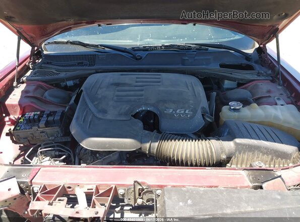 2C3CDZAG0LH206442 2020 DODGE CHALLENGER Burgundy Vista trasera
