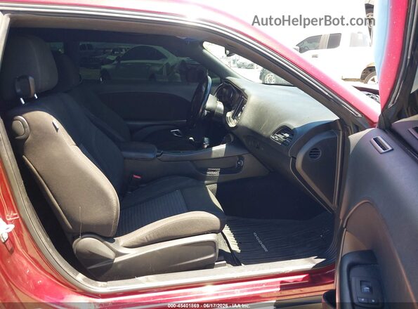 2C3CDZAG0LH206442 2020 DODGE CHALLENGER Burgundy Vista interior delantera