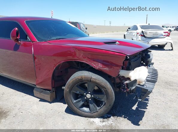 2C3CDZAG0LH206442 2020 DODGE CHALLENGER Burgundy Vista frontal