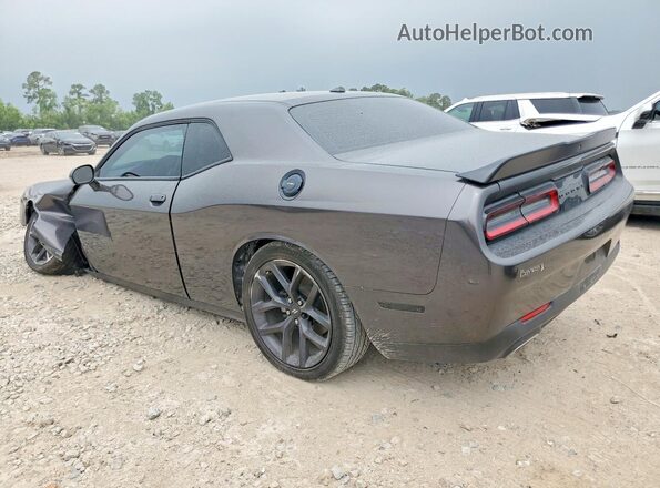 2C3CDZAG0MH610522 2021 DODGE CHALLENGER Gray Trasero izquierdo