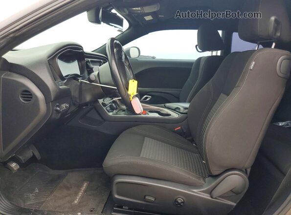 2C3CDZAG0MH610522 2021 DODGE CHALLENGER Gray Vista interior delantera