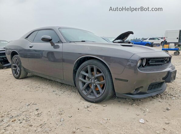 2C3CDZAG0MH610522 2021 DODGE CHALLENGER Gray Delantero derecho